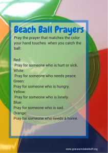 Beach Ball Prayers